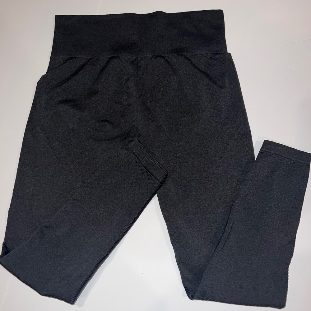 Gymshark Vital Seamless Leggings Womens S black charcoal High Waist